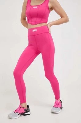 Zdjęcie produktu Guess legginsy DEANA damskie kolor fioletowy gładkie V4RB09 MC04Z