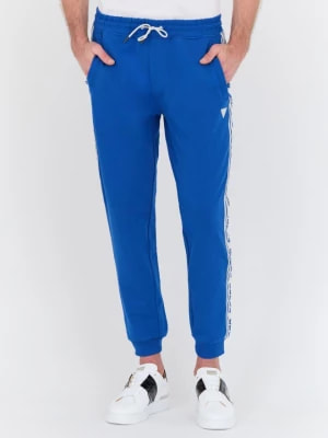 Zdjęcie produktu GUESS Niebieskie spodnie dresowe New Arlo Long Pant