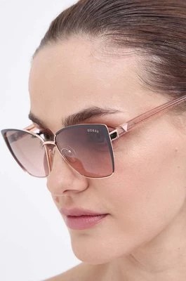 Zdjęcie produktu Guess okulary przeciwsłoneczne damskie kolor beżowy GU7922_5705F