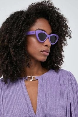 Zdjęcie produktu Guess okulary przeciwsłoneczne damskie kolor fioletowy GU7905 5280Y