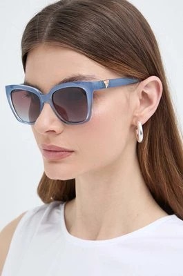 Zdjęcie produktu Guess okulary przeciwsłoneczne damskie kolor niebieski GU7878_5392F