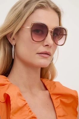Zdjęcie produktu Guess okulary przeciwsłoneczne damskie kolor różowy