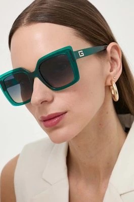 Zdjęcie produktu Guess okulary przeciwsłoneczne damskie kolor zielony GU7908_5296P