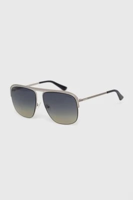 Zdjęcie produktu Guess okulary przeciwsłoneczne kolor srebrny