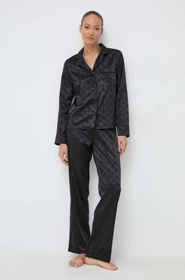 Zdjęcie produktu Guess piżama BIANCA damska kolor czarny O4RX04 WFTL0