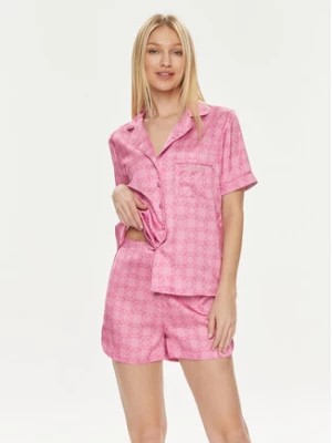 Zdjęcie produktu Guess Piżama O4GX03 WFTE2 Różowy Regular Fit