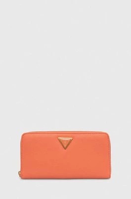 Zdjęcie produktu Guess portfel COSETTE damski kolor pomarańczowy SWVA92 22630