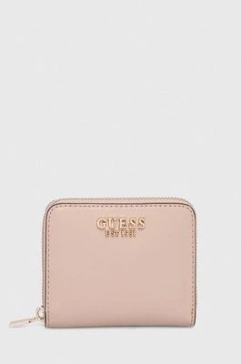 Zdjęcie produktu Guess portfel LAUREL damski kolor beżowy SWVG85 00370