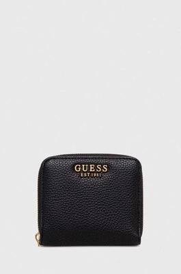 Zdjęcie produktu Guess portfel LARYN damski kolor czarny SWBA91 96370