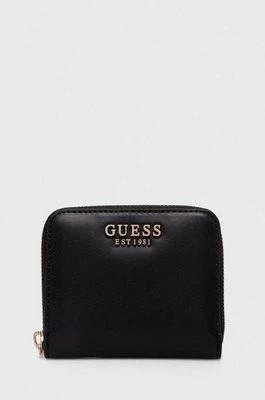 Zdjęcie produktu Guess portfel LAUREL damski kolor czarny SWVG85 00370
