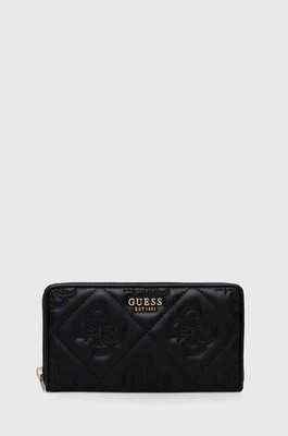 Zdjęcie produktu Guess portfel MARIEKE damski kolor czarny SWQM92 29630