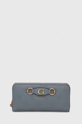 Zdjęcie produktu Guess portfel IZZY damski kolor niebieski SWPD92 09460