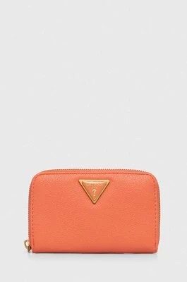 Zdjęcie produktu Guess portfel COSETTE damski kolor pomarańczowy SWVA92 22400