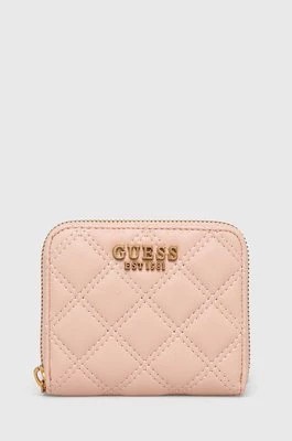 Zdjęcie produktu Guess portfel GIULLY damski kolor różowy SWQA87 48370