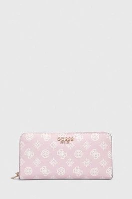 Zdjęcie produktu Guess portfel LAUREL damski kolor różowy SWPG85 00460