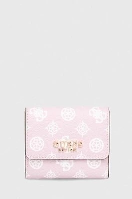 Zdjęcie produktu Guess portfel LAUREL damski kolor różowy SWPG85 00440