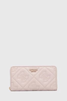 Zdjęcie produktu Guess portfel MARIEKE damski kolor różowy SWQM92 29630