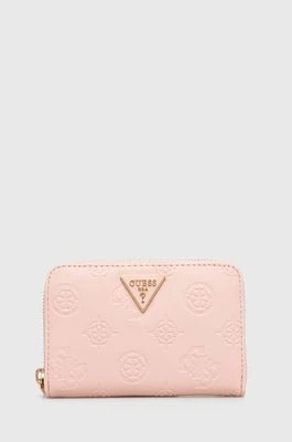 Zdjęcie produktu Guess portfel JENA damski kolor różowy SWPG92 20400