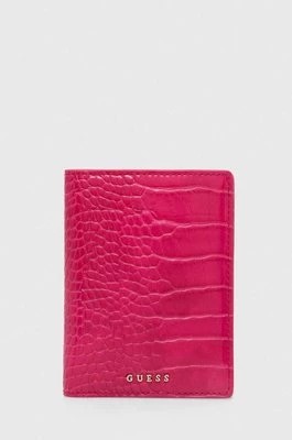 Zdjęcie produktu Guess portfel damski kolor różowy RW1634 P4201