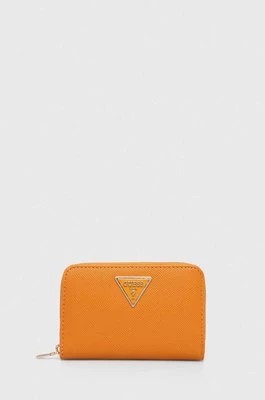 Zdjęcie produktu Guess portfel LAUREL damski kolor żółty SWZG85 00400
