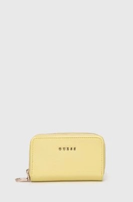 Zdjęcie produktu Guess portfel damski kolor żółty PW7447 P4211