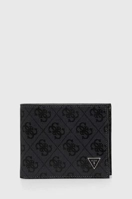 Zdjęcie produktu Guess portfel skórzany VEZZOLA kolor czarny SMVELE LEA20