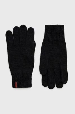 Zdjęcie produktu Guess rękawiczki męskie kolor czarny