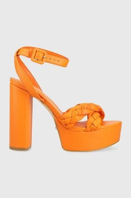 Zdjęcie produktu Guess sandały GABIRA kolor pomarańczowy FL6GBR ELE03