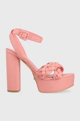 Zdjęcie produktu Guess sandały GABIRA kolor różowy FL6GBR ELE03