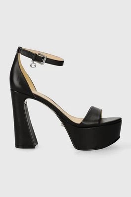 Zdjęcie produktu Guess sandały skórzane IDAS kolor czarny FLJIDS LEA03