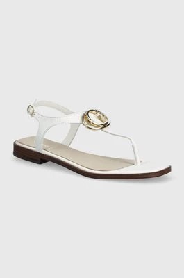 Zdjęcie produktu Guess sandały skórzane MIRY damskie kolor biały FLJMIR LEA03