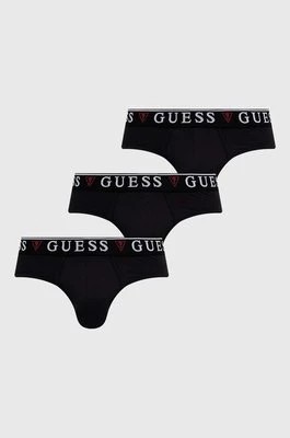 Zdjęcie produktu Guess slipy 3-pack BRIAN męskie kolor czarny U97G00 KCD31