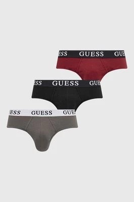 Zdjęcie produktu Guess slipy 3-pack JOE męskie kolor czarny U4RG09 K6YW0