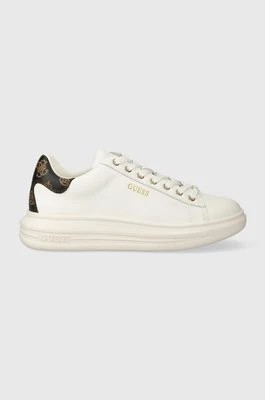 Zdjęcie produktu Guess sneakersy VIBO kolor biały FL8VIB LEA12