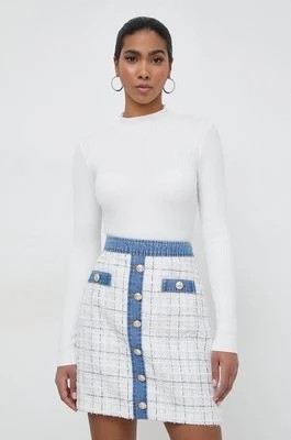 Zdjęcie produktu Guess spódnica NATALIE kolor biały mini prosta W4GD0L WFWW2