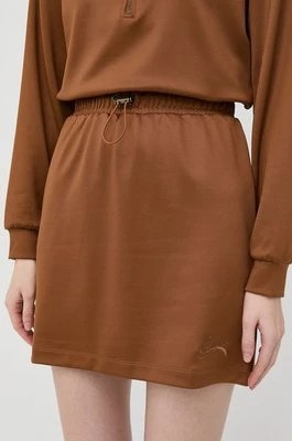 Zdjęcie produktu Guess spódnica kolor brązowy mini prosta