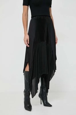 Zdjęcie produktu Guess spódnica IRINA kolor czarny midi rozkloszowana W4RD85 WFXF2