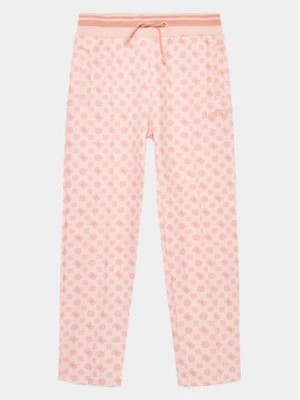 Zdjęcie produktu Guess Spodnie dresowe J3YQ16 KB212 Różowy Regular Fit