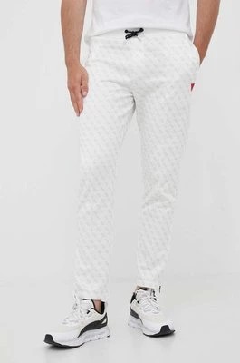 Zdjęcie produktu Guess spodnie dresowe KORBIN kolor biały wzorzyste Z2BB05 FL04Q