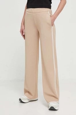 Zdjęcie produktu Guess spodnie dresowe MYLAH kolor brązowy gładkie V4GB02 KBFB2