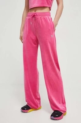 Zdjęcie produktu Guess spodnie dresowe COUTURE kolor różowy z aplikacją V3BB26 KBXI2