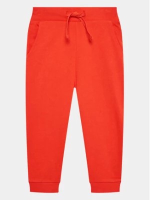 Zdjęcie produktu Guess Spodnie dresowe N93Q17 KAUG0 Czerwony Regular Fit