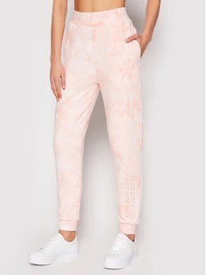 Zdjęcie produktu Guess Spodnie dresowe O1GA38 K68I1 Różowy Regular Fit