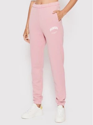 Zdjęcie produktu Guess Spodnie dresowe V2YB05 FL04D Różowy Regular Fit