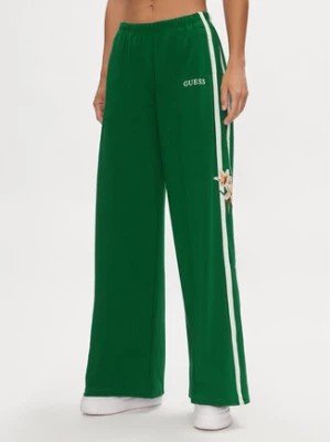 Zdjęcie produktu Guess Spodnie dresowe Zoey V4GB03 KC5R0 Zielony Regular Fit
