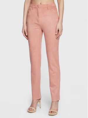 Zdjęcie produktu Guess Spodnie materiałowe Kelly W3RA0M WE0L0 Różowy Straight Fit