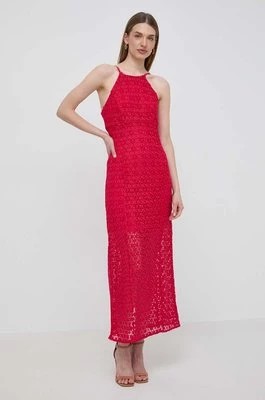 Zdjęcie produktu Guess sukienka CARMEN kolor czerwony maxi prosta W4GK0K WG7W0