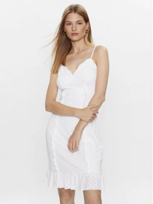 Zdjęcie produktu Guess Sukienka codzienna Amal W3GK23 KALQ0 Biały Slim Fit