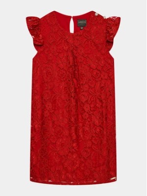 Zdjęcie produktu Guess Sukienka codzienna J3BK03 WFS60 Czerwony Regular Fit