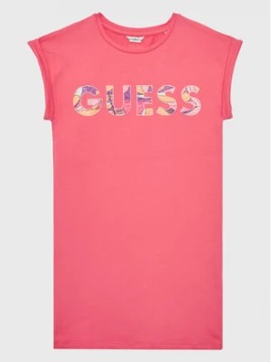 Zdjęcie produktu Guess Sukienka codzienna J3GK35 KAE23 Różowy Regular Fit